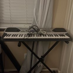Electric Key Board Piano With Stand