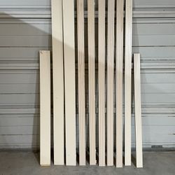Group Of Painted Trim Boards