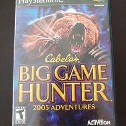 Cabela's Big Game Hunter: 2005 Adventures (Ps2) CIB