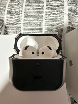 Apple AirPods 4ta generation with ESR Protective Case