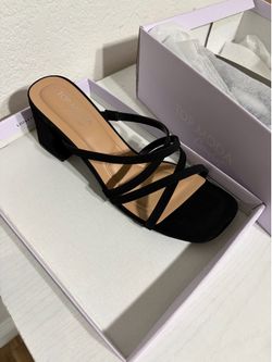 Black heels