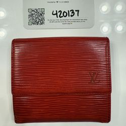 Louis Vuitton Epi Wallet