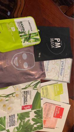 8 face masks