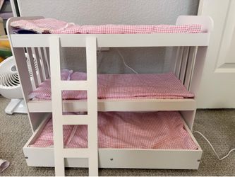 Triple Bunk Doll Bed