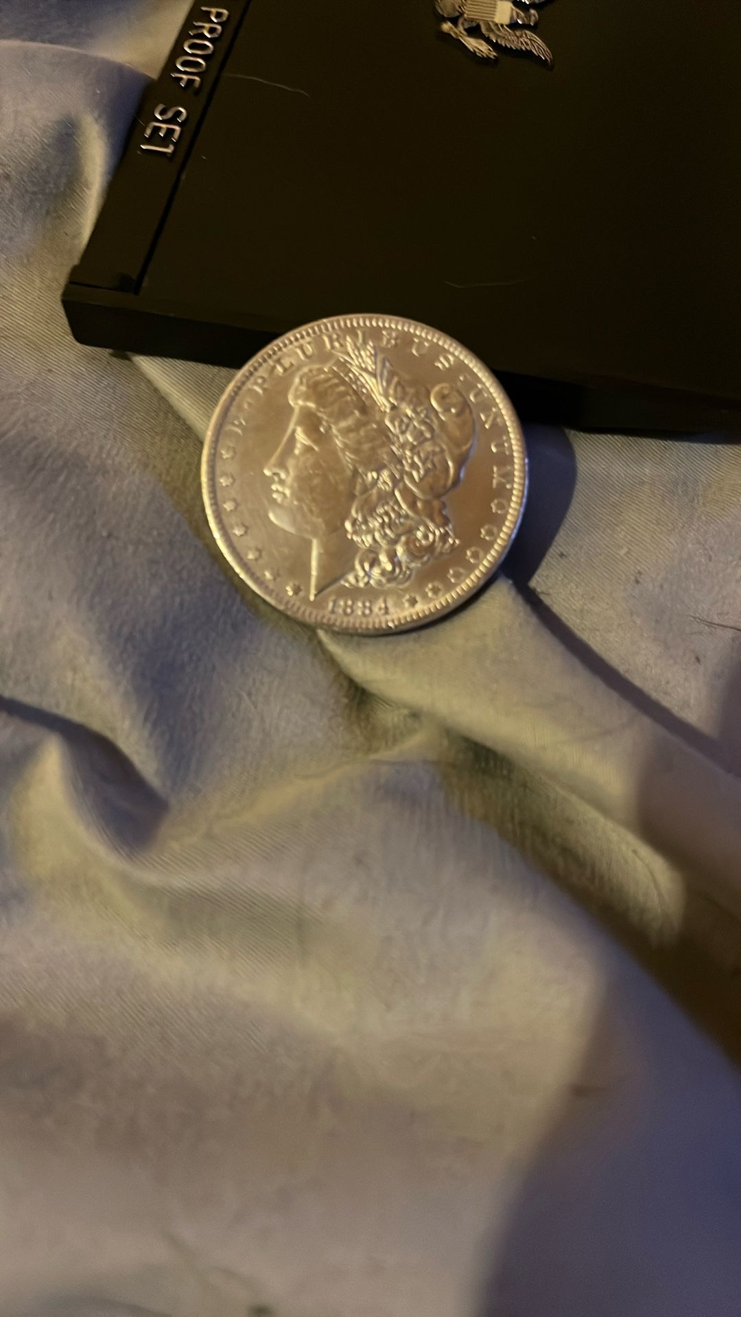 Morgan silver dollar