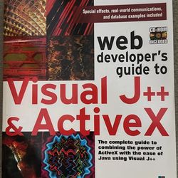 Vintage Computer Book: Web Developer’s Guide To Visual J++ & Active X