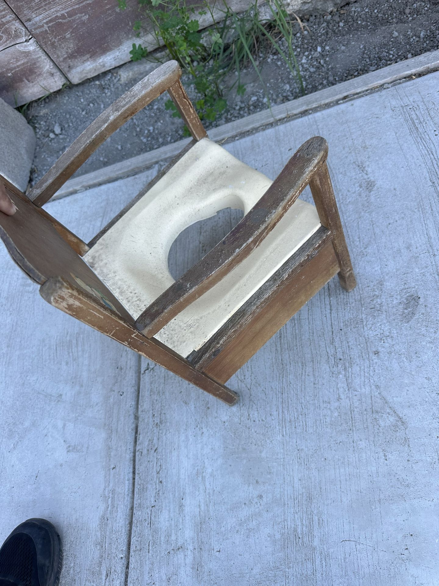 Vintage Potty Training Seat