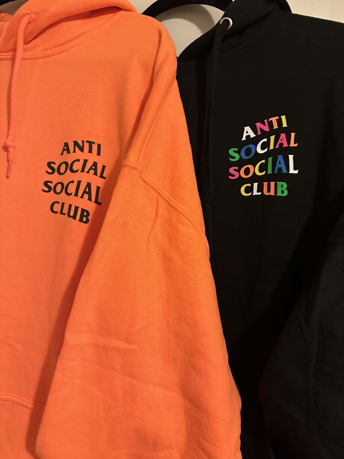 Anti Social Social Club Hoodie (black Colorful)