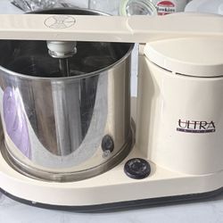 Ultra Table Top Wet Grinder with Atta Kneader, 110 Volt