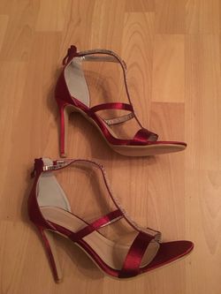 Sparkling Heels Sandals Size 10