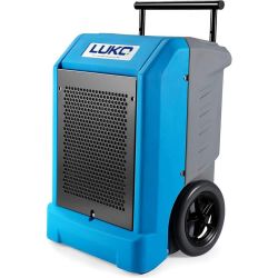 Luko 230 pt. 8,000 sq.ft. Bucketless Commercial Dehumidifier in Blue with Pump, Automatic Defrost