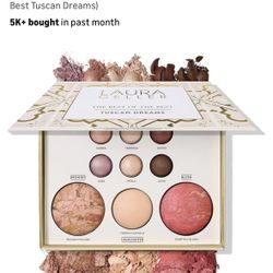 LAURA GELLER NEW YORK The Best of the Best Baked Palette - Tuscan Dreams - Full Size - Includes Bronzer, Blush, Highlighter and 6 Eyeshadows - Travel-