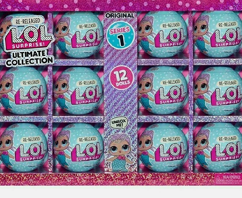 LOL Surprise Merbaby Series 1 Ultimate Collection 12 Re-released Dolls Untouched