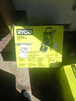 Ryobi Gas Pressure Washer 2700 Psi