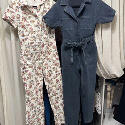 Skies are blue romper