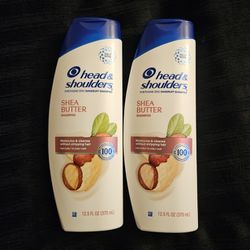 $4 Each (2 Available) Head & Shoulders Shea Butter Dandruff Shampoo & Conditioner 