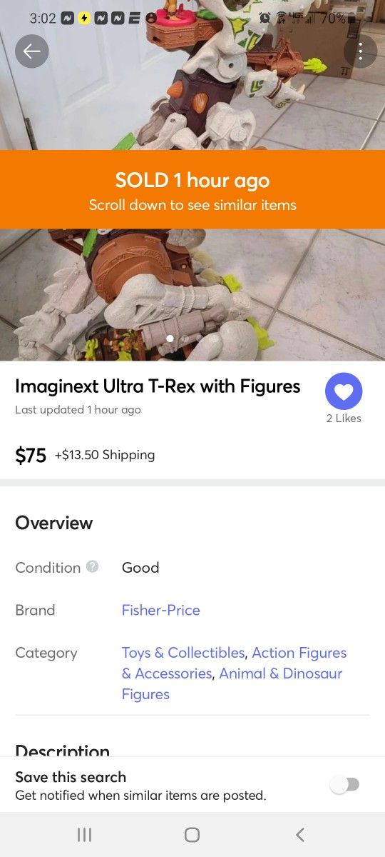 Imaginext Ultra T-Rex