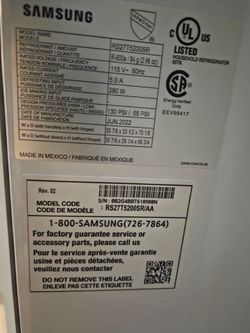 Samsung fridge
