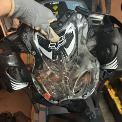 Fox Boots And Chest Protector 