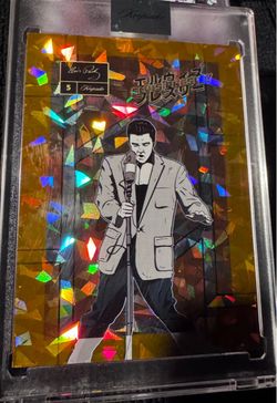 Elvis Presley spotlight manga card