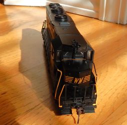 HO DCC Western Maryland GP35 electric train locomotive