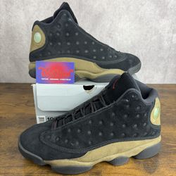 Air Jordan 13 Retro Olive Size 10.5 414571-006 Black Men’s Sneakers OG Rare MJ