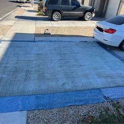 Restoration Hardware - Ben Soleimani 12x15 GREY/MARINE SERA Rug