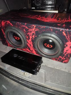 DD audio 10s with DD audio amp