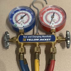 🔥 PRO Yellow Jacket A2L Manifold Gauges (R-410A/R-32) - $100 FIRM