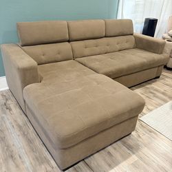 Sleeper Couch with Storage