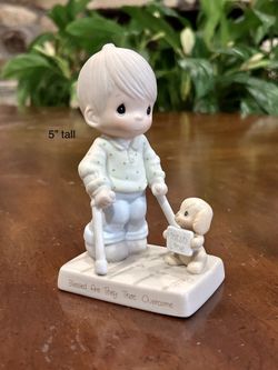 Precious Moments “Blessed Are They That Overcome”