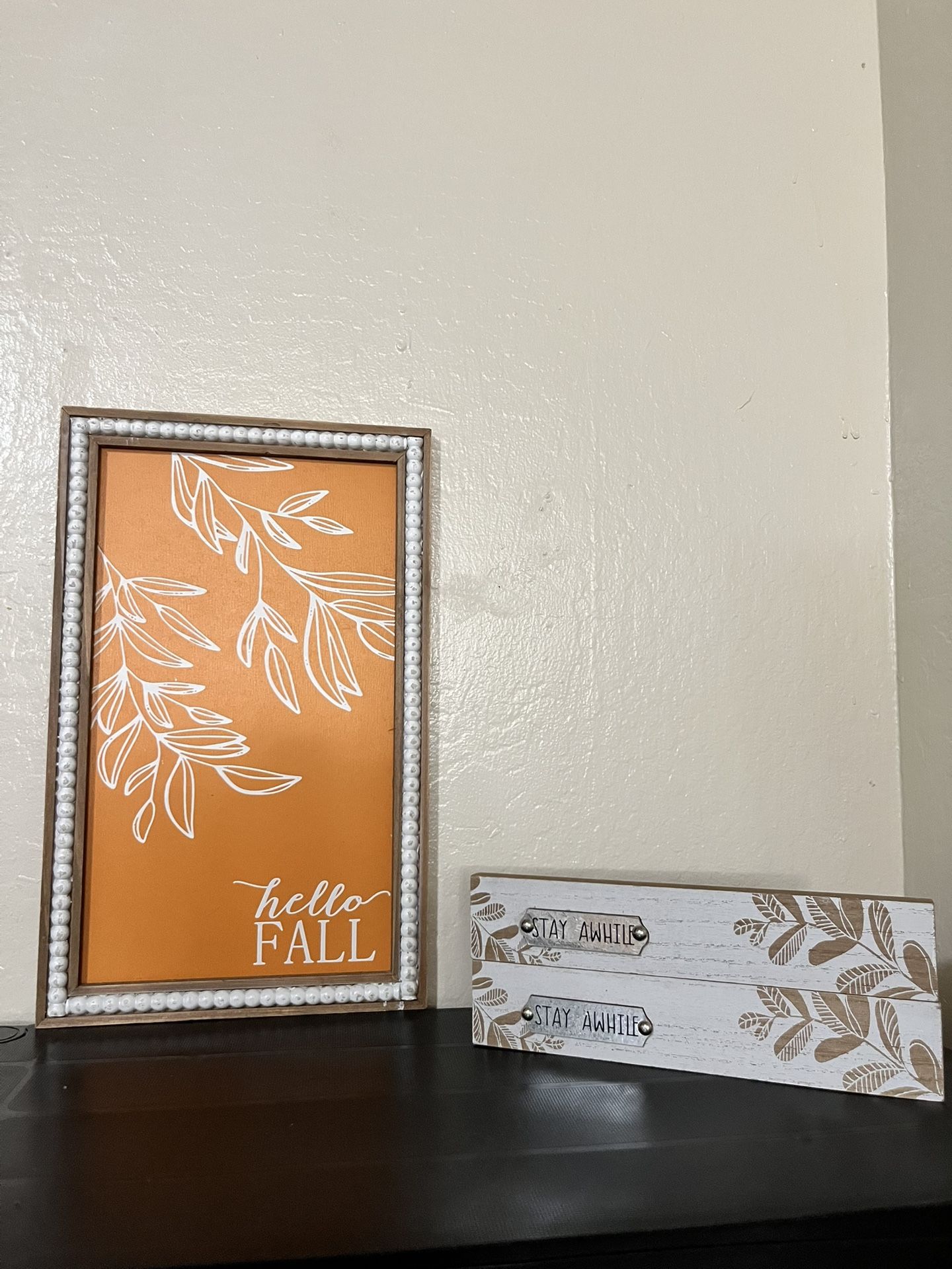 Framed Art Home Decor Plaque