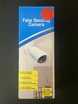 “fake” Security Camera
