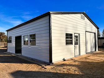 SUPER DURABLE, FULLY CUSTOMIZED METAL GARAGES, SHEDS, BARNS FOR SALE, FINANCING AVAILABLE, INSTALLATION AT NO EXTRA COST