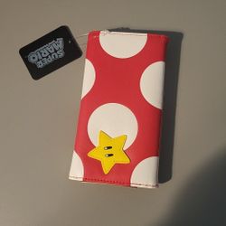 New Super Mario's Mushroom Wallet 