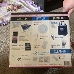 Unopened unused tailgate box
