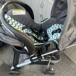 Evenflo Stroller With Baby Car Seat