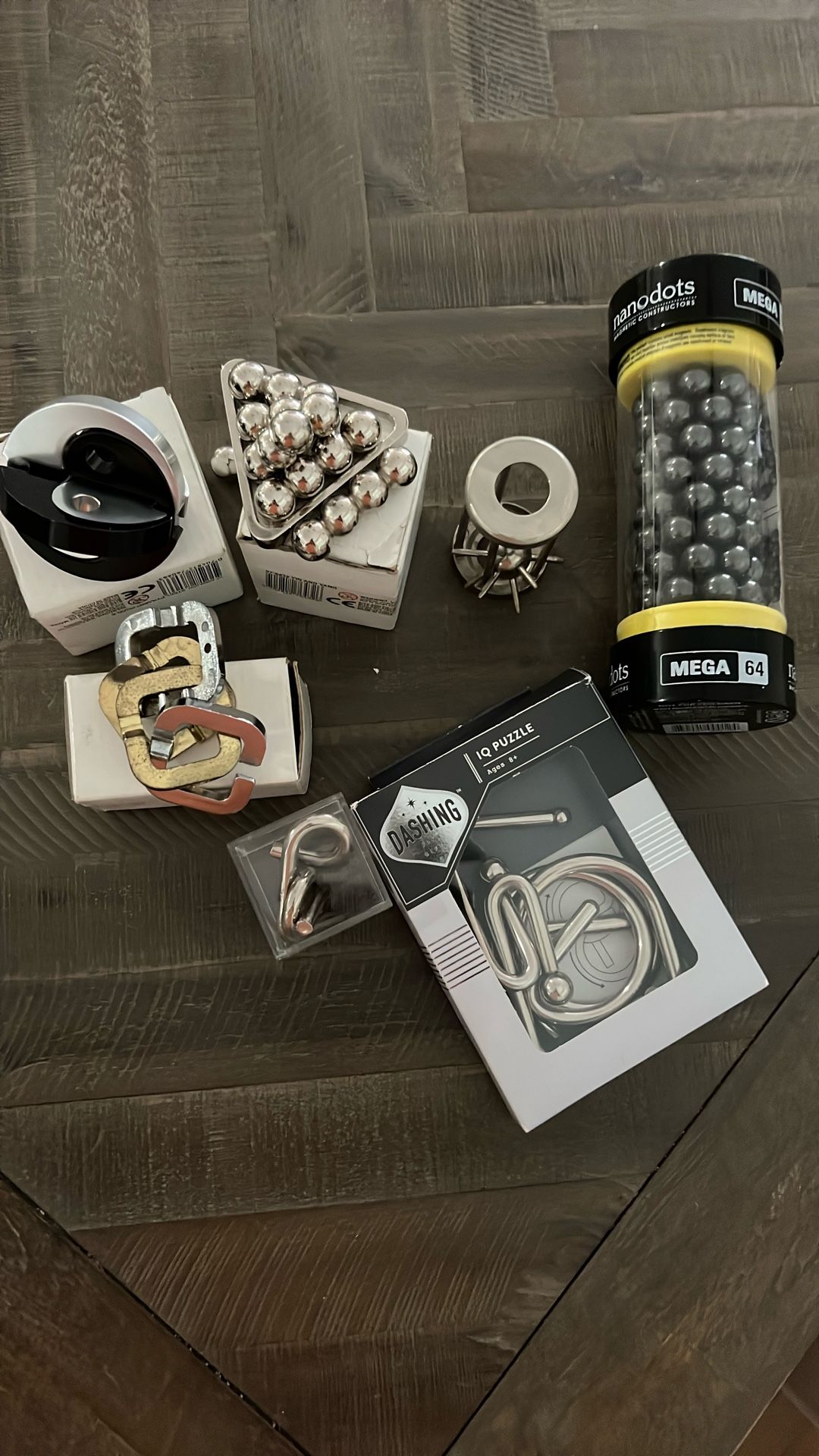 IQ Metal Puzzle - All 7