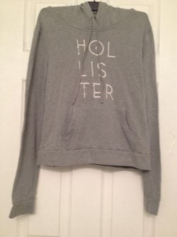 HOLLISTER cropped hoodie S