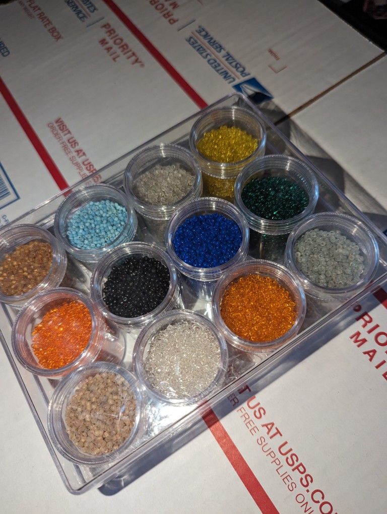 Venetian Seed Beads Lot