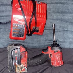 Milwaukee Impact And Charger (Battery Included) 