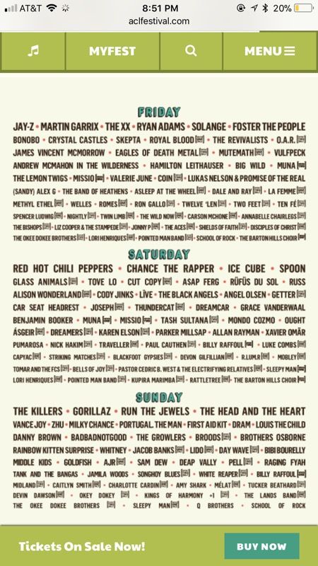 LOOKING FOR ACL TICKETS! for Sale in San Antonio, TX - OfferUp