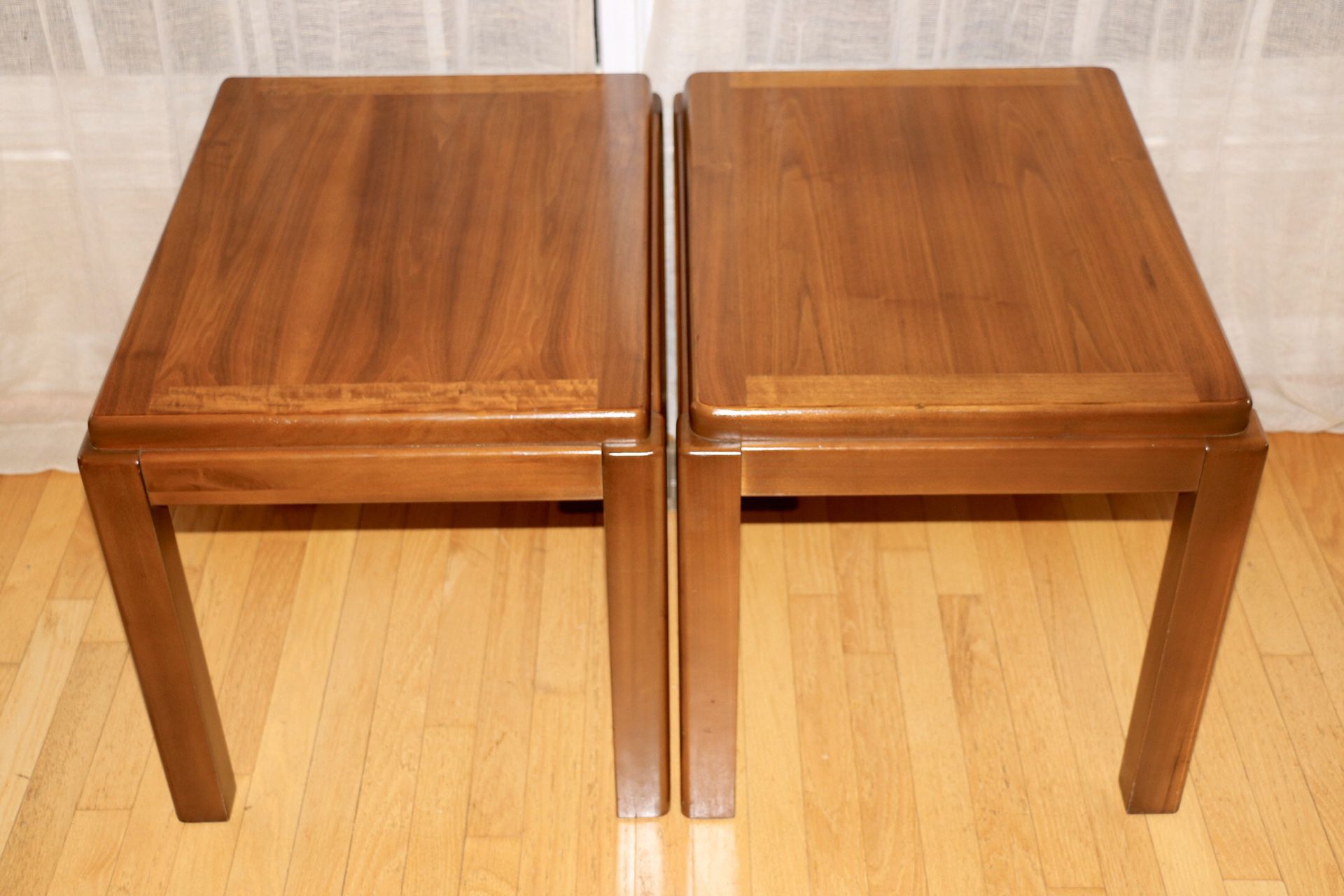 Pair of Lane Mid-Century Modern Side Tables