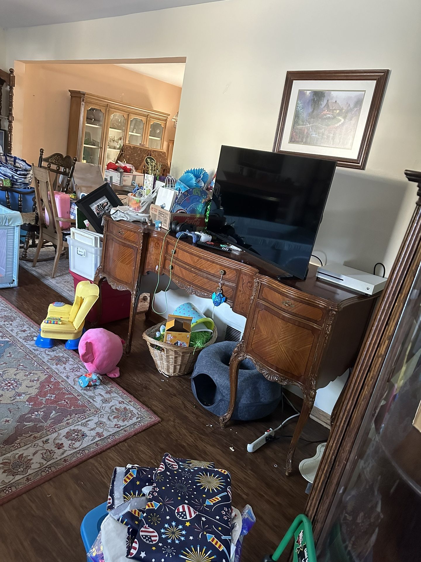 Antique Desk Buffet