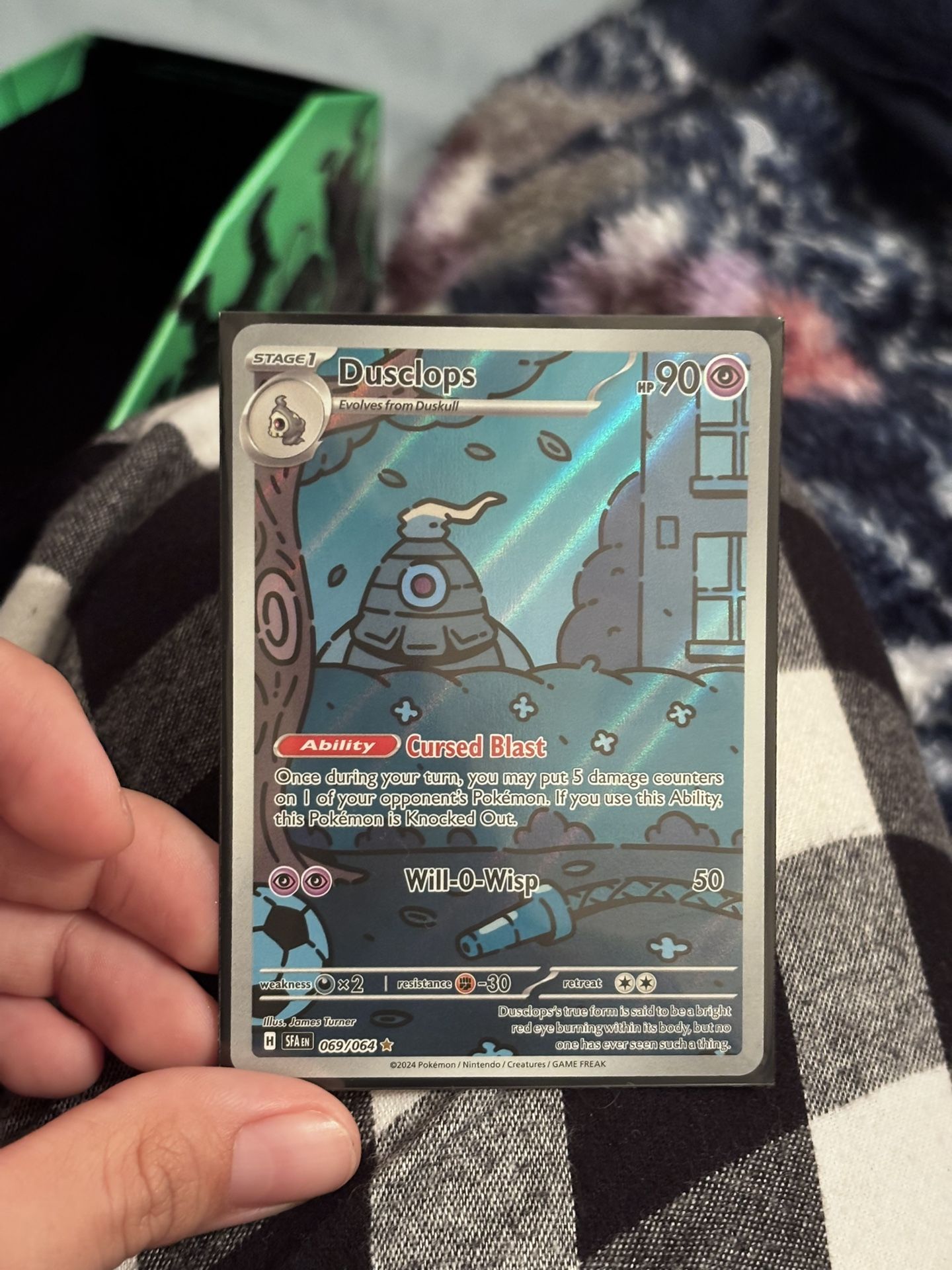 Dusclops pokemon card shrouded fable