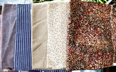 Fabric Swatches. Group. New. Assorted.