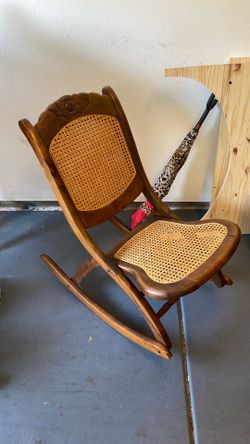 Antique Cane Rocking Chair