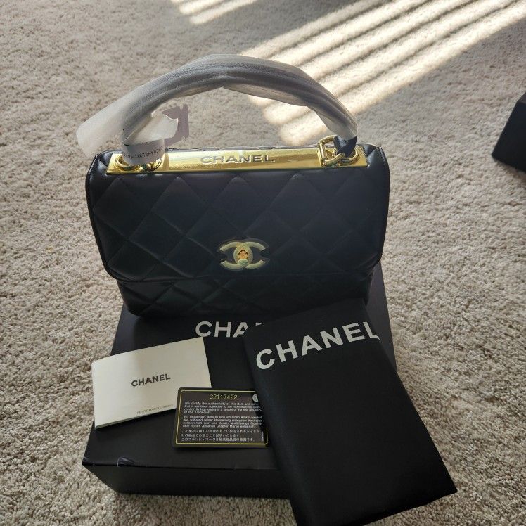Chanel Treandy Gold Hardware 