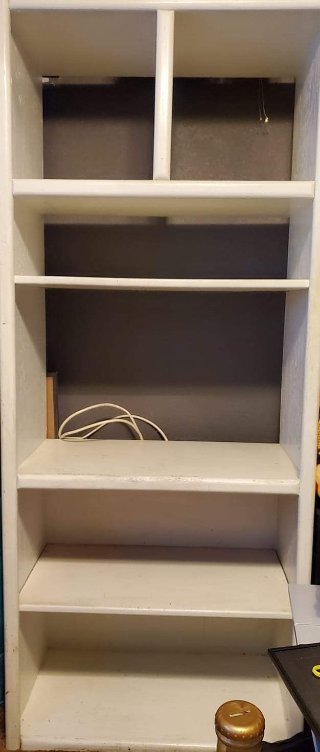 White Shelving Unit