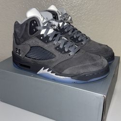 Jordan Retro 5 Wolf Gray